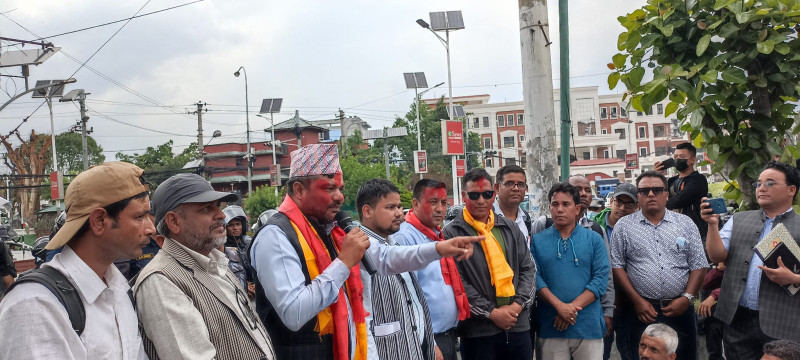 माग पूरा नभएसम्म विद्यालय कर्मचारीको आन्दोलन नरोकिने [तस्बिरहरू]
